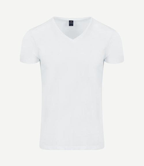 Vitasu t-shirt v-hals wit (2-pack)