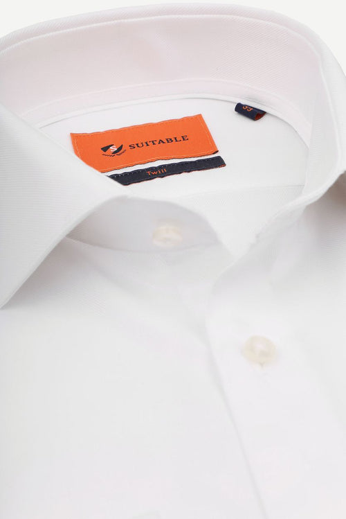 Suitable wit overhemd slim fit dr-01