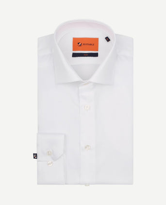 Wit overhemd slim fit dr-01