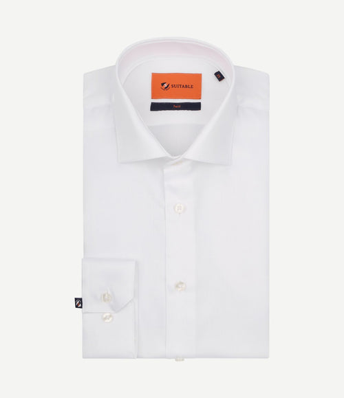 Wit overhemd slim fit dr-01