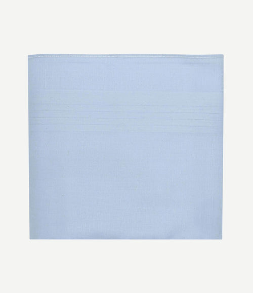 Zakdoeken (5-pack) vichy blauw
