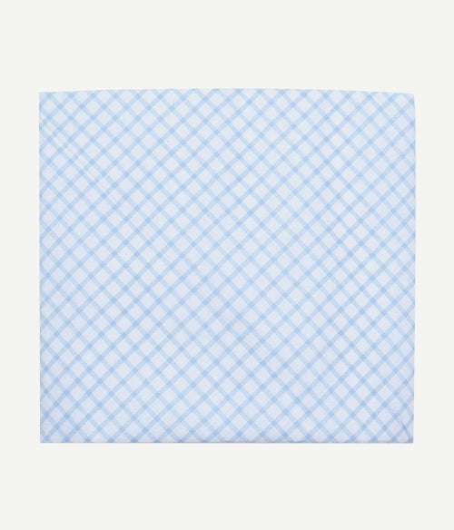Zakdoeken (5-pack) vichy blauw