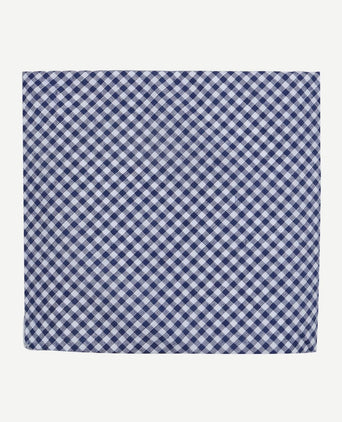 Zakdoeken (5-pack) vichy blauw
