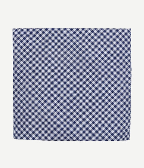 Zakdoeken (5-pack) vichy blauw