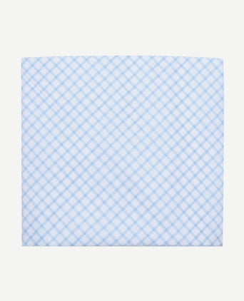 Zakdoeken (5-pack) vichy blauw