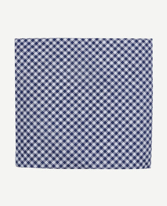 Zakdoeken (5-pack) vichy blauw