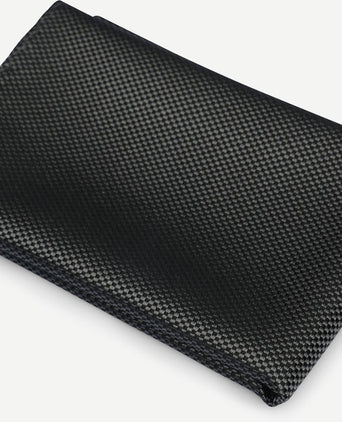 Suitable zijde pochet antraciet