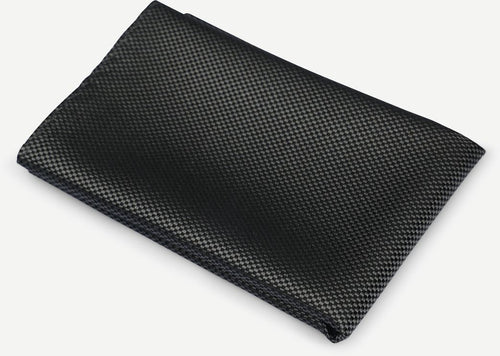 Suitable zijde pochet antraciet