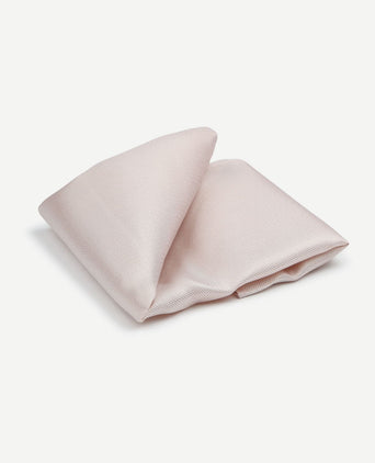 Suitable zijde pochet apricot roze