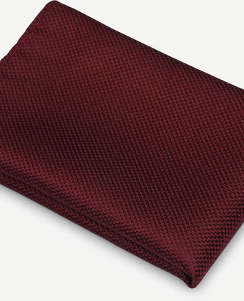 Suitable zijde pochet bordeaux