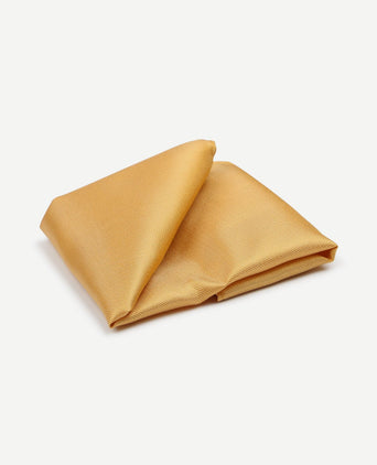 Zijde pochet geel