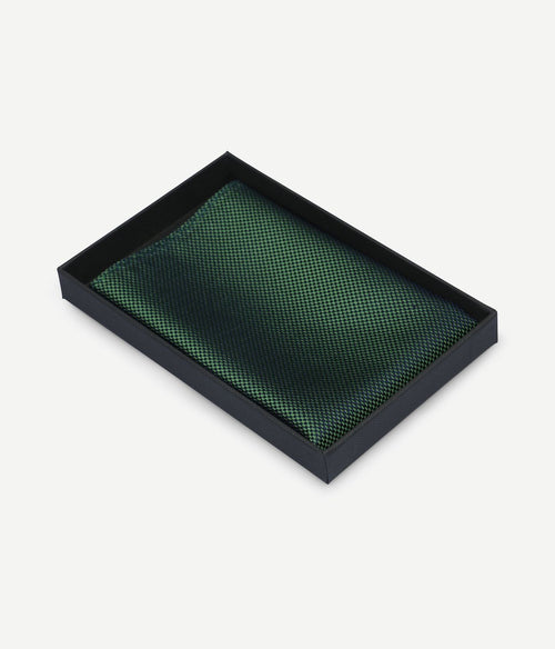 Zijde pochet groen