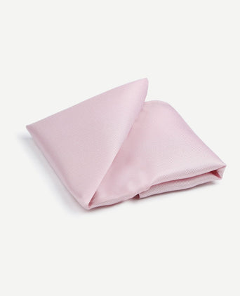 Suitable zijde pochet lichtroze