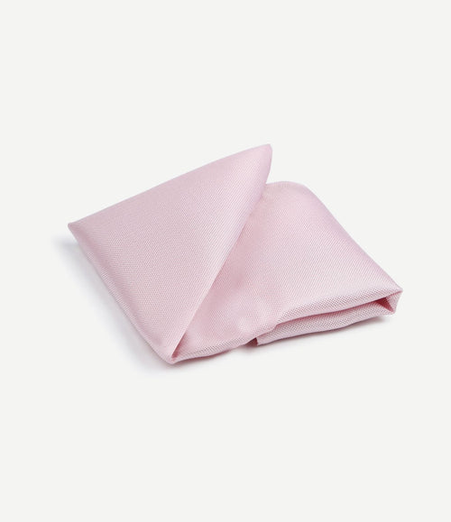 Zijde pochet lichtroze