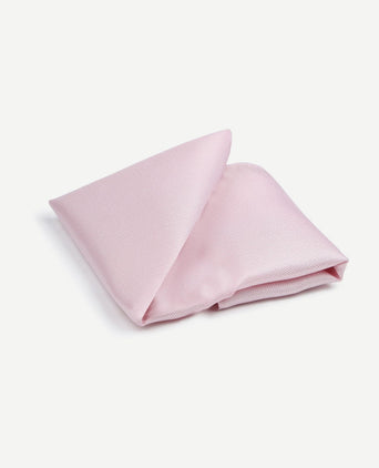 Zijde pochet lichtroze