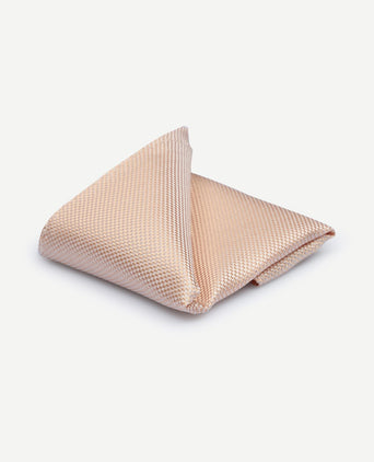 Suitable zijde pochet oud roze