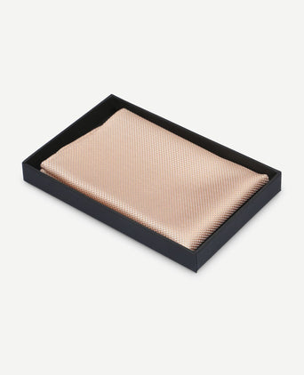 Suitable zijde pochet oud roze