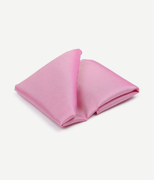 Suitable zijde pochet roze