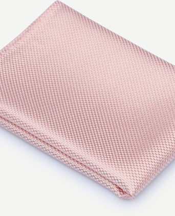 Suitable zijde pochet roze