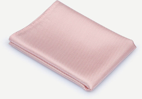 Suitable zijde pochet roze