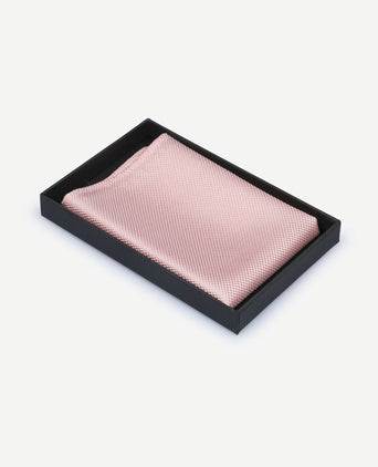 Suitable zijde pochet roze