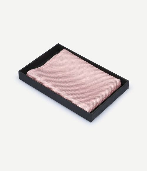 Suitable zijde pochet roze