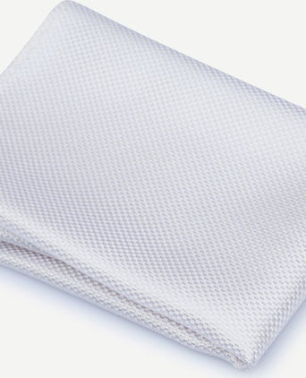 Suitable zijde pochet wit