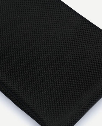 Suitable zijde pochet zwart