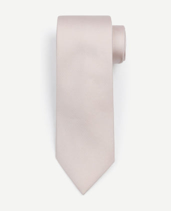 Suitable zijde stropdas apricot roze