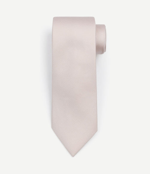 Zijde stropdas apricot roze