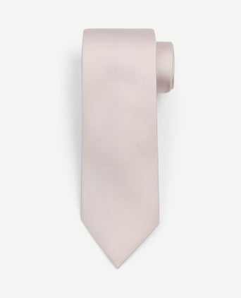 Zijde stropdas apricot roze