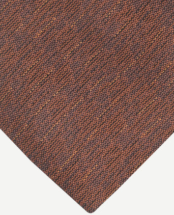 Suitable zijde stropdas bruin