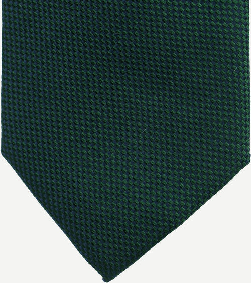 Suitable zijde stropdas donkergroen