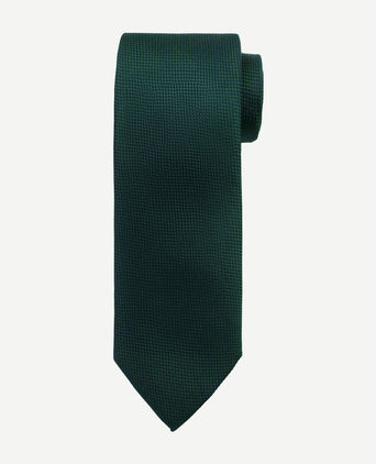 Suitable zijde stropdas donkergroen