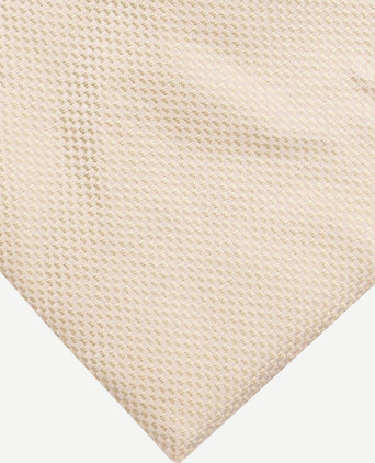 Suitable zijde stropdas ecru