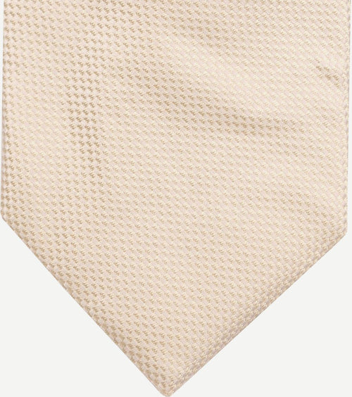 Suitable zijde stropdas ecru