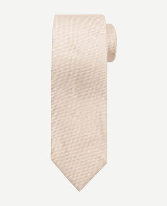 Suitable zijde stropdas ecru