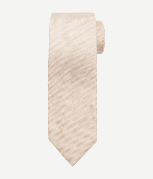 Suitable zijde stropdas ecru