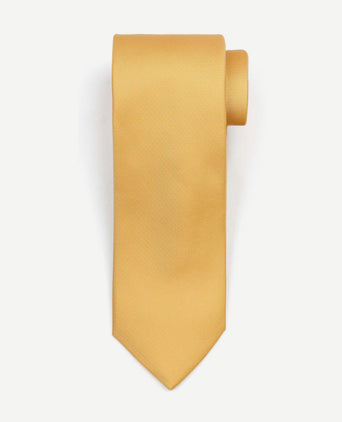 Suitable zijde stropdas geel