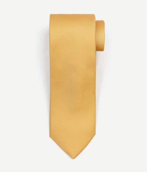 Suitable zijde stropdas geel