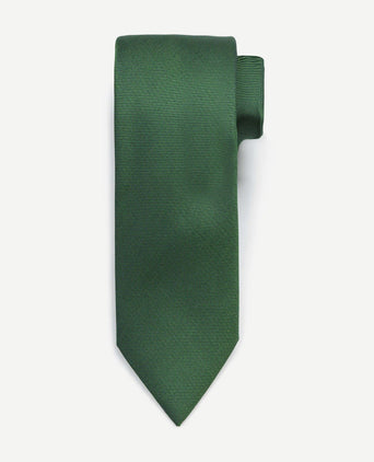 Zijde stropdas groen