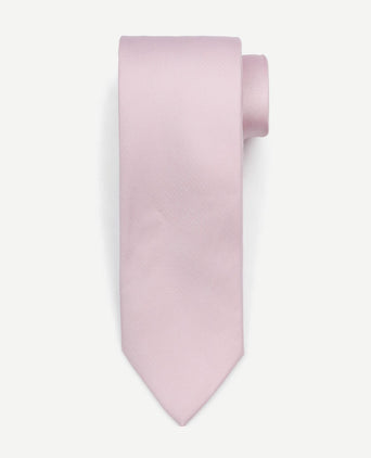 Suitable zijde stropdas lichtroze