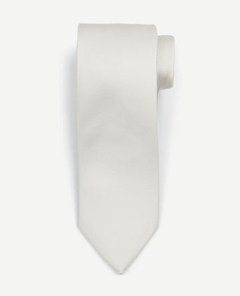 Suitable zijde stropdas off white
