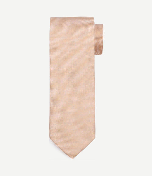 Zijde stropdas oud roze