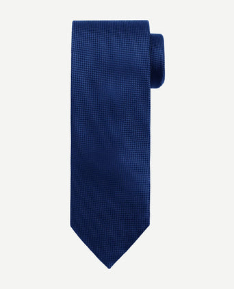 Zijde stropdas royal blauw