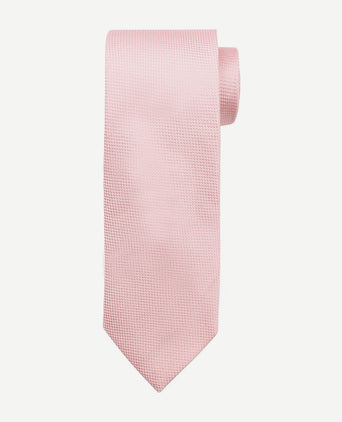Zijde stropdas roze