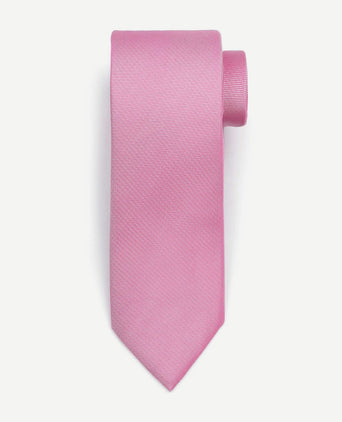 Zijde stropdas roze