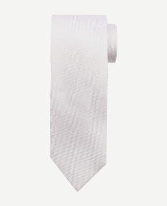Suitable zijde stropdas wit