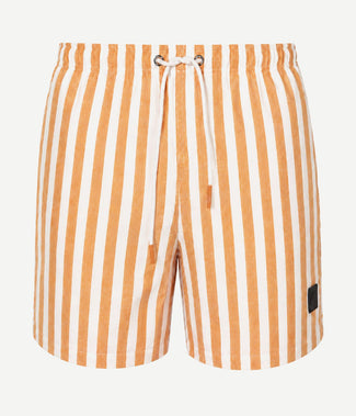 Zwembroek big stripe oranje Zwembroek big stripe oranje