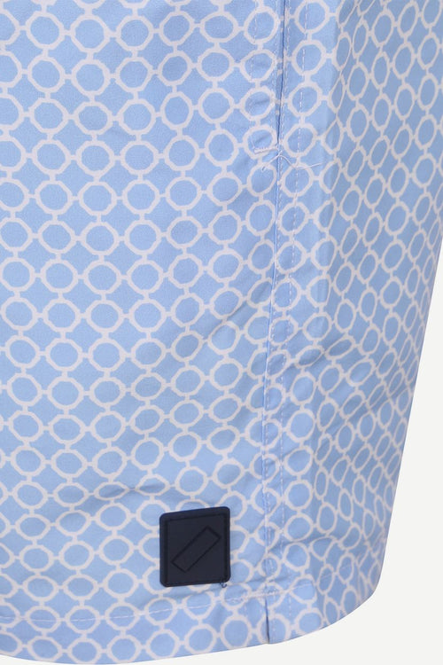 Suitable zwembroek circle chain lichtblauw | Regular-fit